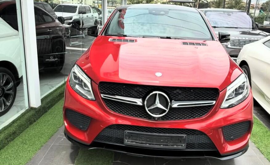 Mercedes-Benz GLE Coupe Red